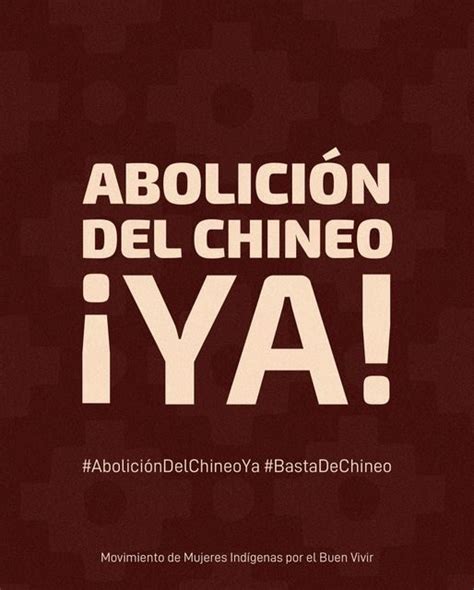 Pueblos Originarios Comunicado Abolici N Del Chineo Ya Resumen