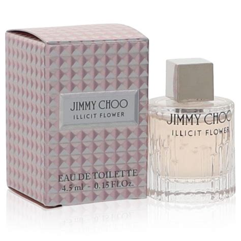 Jimmy Choo Illicit Flower Perfume By Jimmy Choo For Women 015 Oz Mini Edt Spray Perfumartex