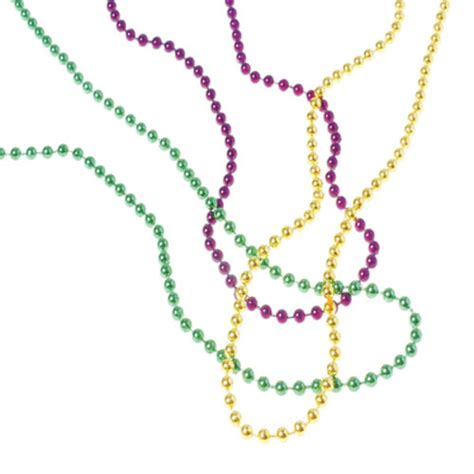 Wholesale Mardi Gras Bead Necklaces, Assorted