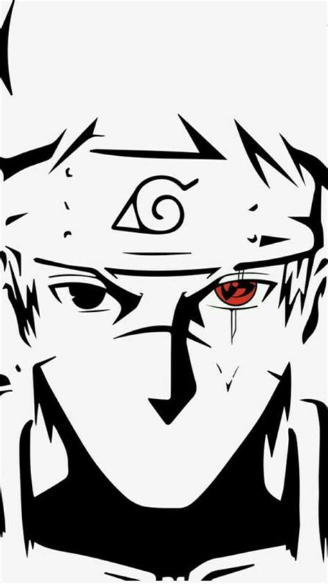 Pin En Naruto Dibujos Arte De Naruto Blanco Y Negro