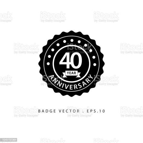 40周年紀念向量範本設計插圖向量圖形及更多事件圖片 事件 典禮 商務 Istock