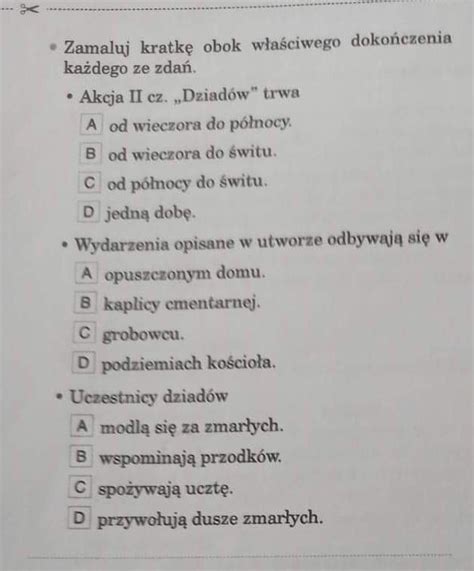 polski klasa 7 dziady odpowiedź na te kilka pytań Daje naj 5