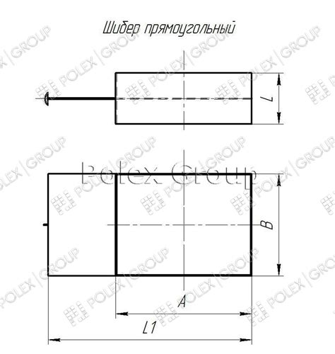 Шиберная задвижка для пластиковой вентиляции POLEX VENT