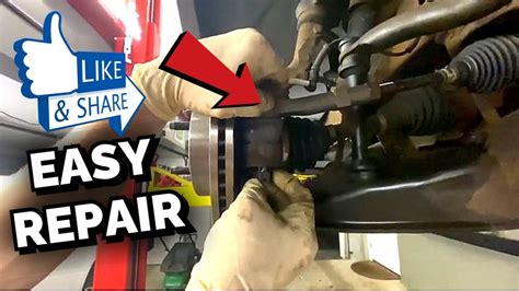 How To Replace Tie Rod End Ford Ranger Youtube