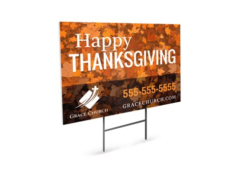 Thanksgiving Messages For Church Signs