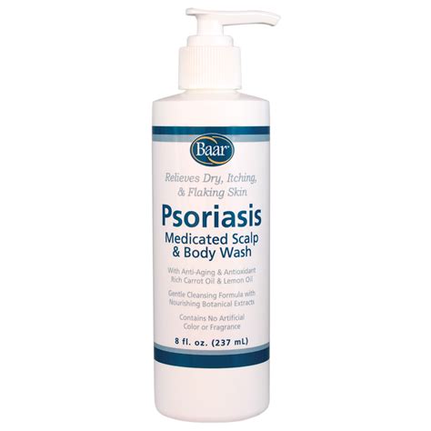 Psoriasis Medicated Scalp And Body Wash 8 Oz