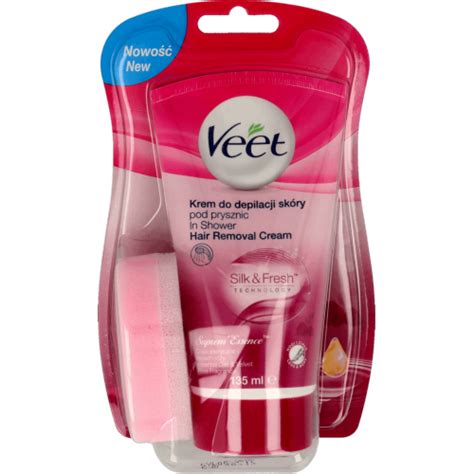 Veet Suprem Essence In Shower Hair Removal Cream Krem Do Depilacji