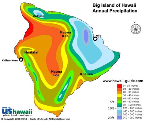 Big Island of Hawaii Maps