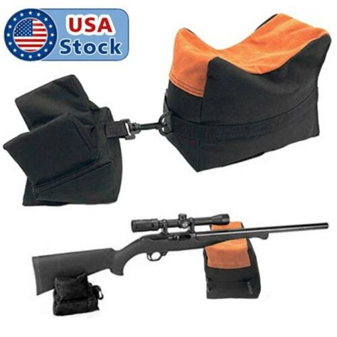 Tactical Shooting Range Sand Bag Rifle Gun Bench Rest Stand Front