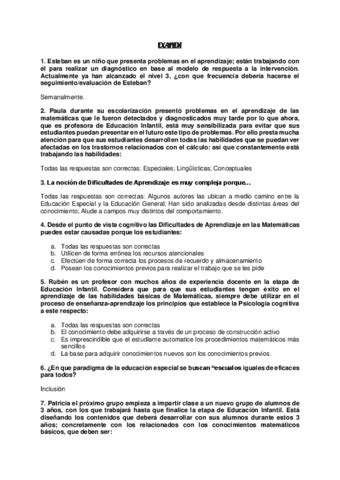 Posibles Preguntas Examen Dificultades Pdf