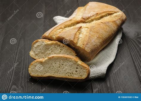 A small loaf of bread stock photo. Image of fresh, brown - 132431532