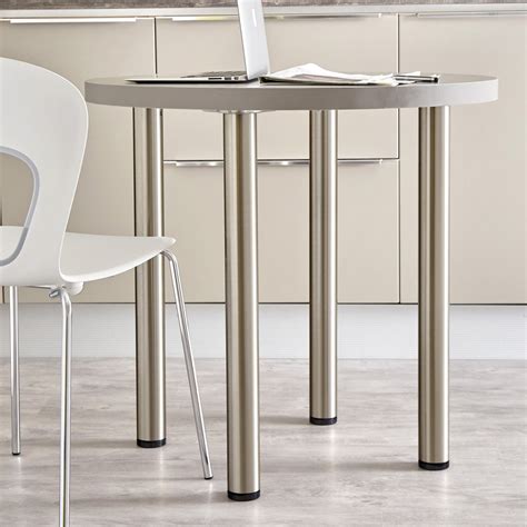 Pied De Table Rond Inox H Mm Msa France Groupe Sofive