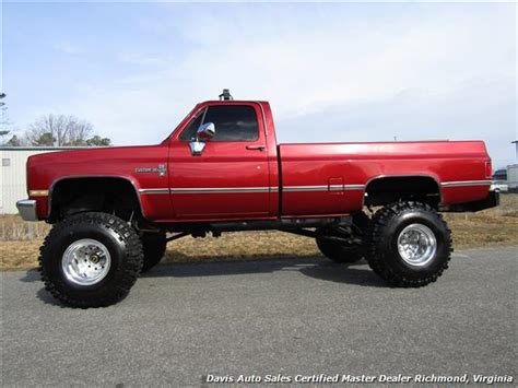 1984 Chevrolet Silverado Custom Deluxe C K 10 Lifted 4x4 Regular Cab