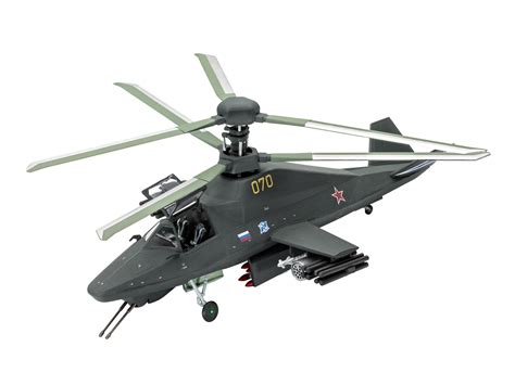 Revell Of Germany 03889 1 72 Kamov Ka 58 Stealth Helicopter Plastic