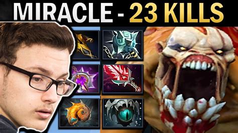 Lifestealer Dota Gameplay Miracle With Nullifier And Kills Youtube