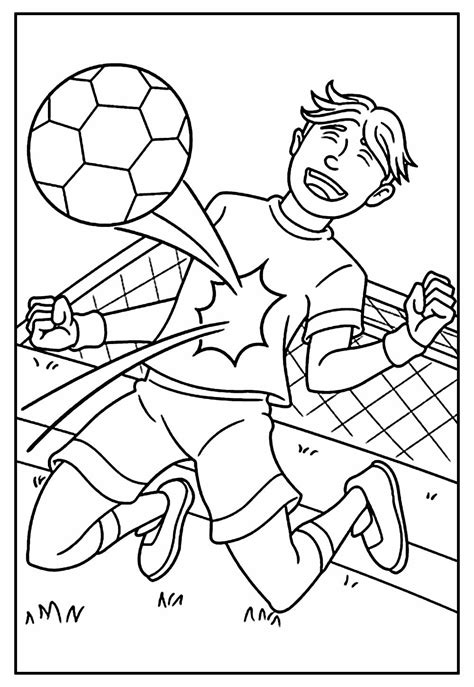 Desenhos De Futebol Para Colorir E Imprimir BRAINCP