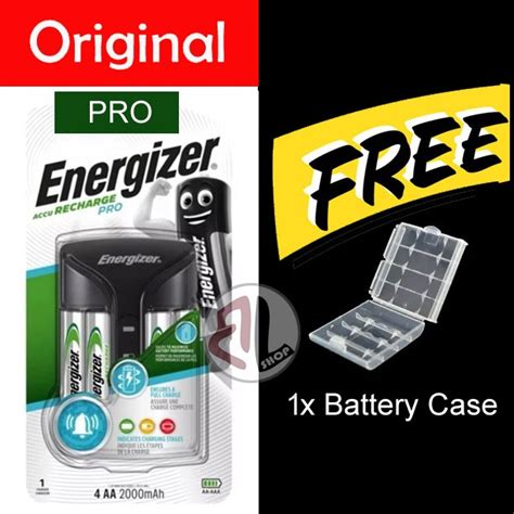 Official Energizer Chpro Recharge Pro And Includes 4x Aa Rechargeable