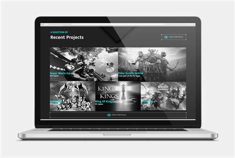 Game Developer's Portfolio Website | Georgakas George on Behance