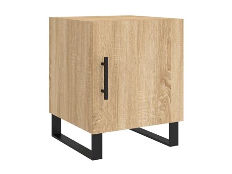 Table De Chevet Ch Ne Sonoma X X Cm Bois Ding Nierie