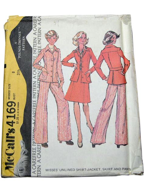 S Vintage Sewing Pattern S Mccalls Pattern No Misses