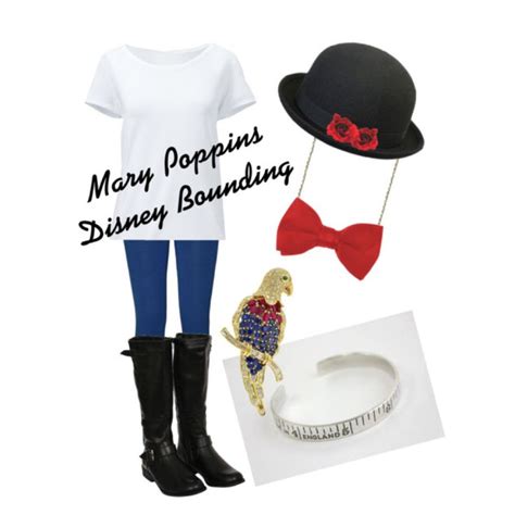 Mary Poppins Disney Bounding Disneybound Fashion Disney Day