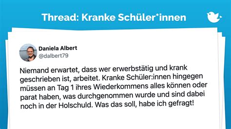 Thread Kranke Schüler innen Twitterperlen