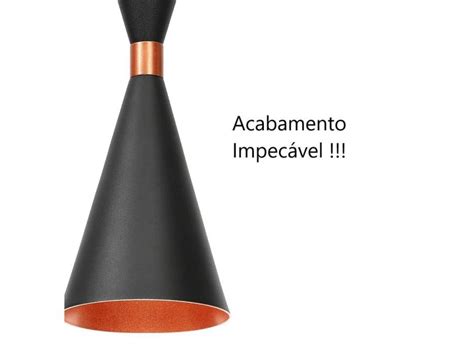 Lustre Pendente Industrial Moderno Fl Rida Cobre O Melhor Pre O