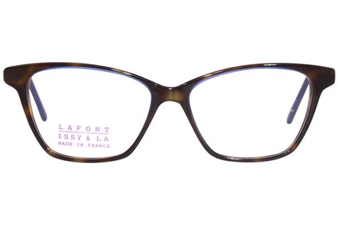 Lafont Gusto 349 Eyeglasses Womens Tortoiseshell Full Rim Square Shape 51mm