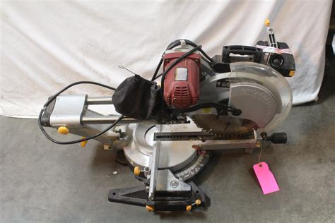 Chicago Electric 12 Double Bevel Sliding Compound Miter Saw Property Room