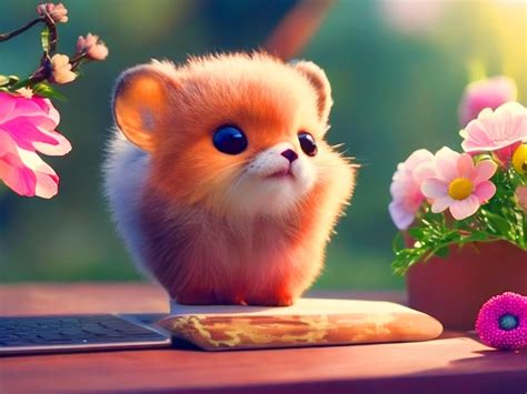 Premium Photo Desktop Cute Wallpaper Hd Free Image