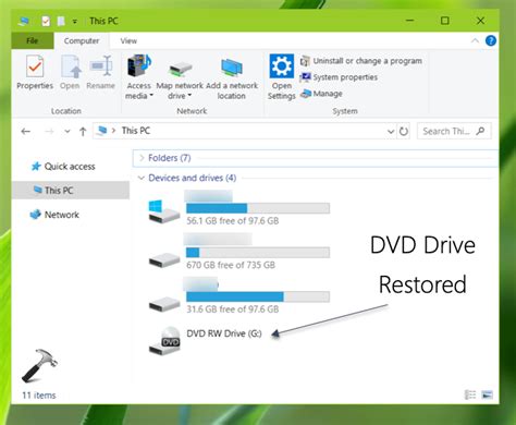 Fix Cddvd Drive Missing In Windows 10