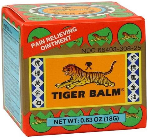 Tiger Balm Pain Relieving Ointment Red Extra Strength Large