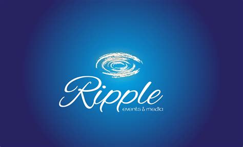 Ripple Effect 2 Logo Design Neon Signs Logos