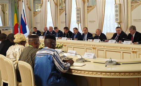 Meeting With Interim President Of Mali Assimi Go Ta President Of Russia