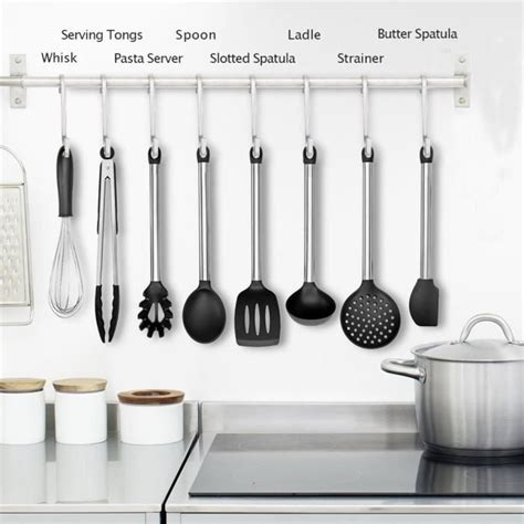 Ustensiles De Cuisine De Cuisine Set De Pi Ces Premium Outils De