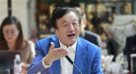 Le Fondateur De Huawei M Ren Zhengfei Notre Entreprise Ne Se