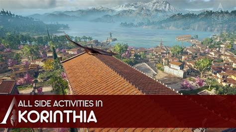 Assassins Creed Odyssey All Side Activities In Korinthia Youtube