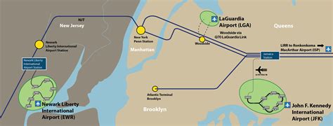 Jfk Airport Airtrain Map | Draw A Topographic Map