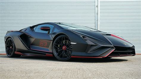 Lamborghini Sian listed up for auction