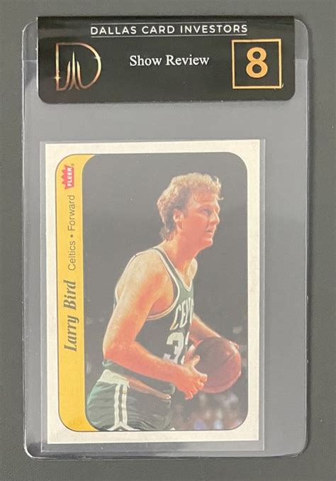 1986 Fleer Larry Bird Sticker 2 Dallas Card Investors Catawiki