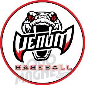 VENOM BASEBALL Custom Car Magnet - Logo Magnet