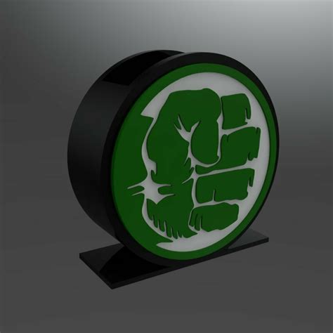 Stl File Marvel Pencil Hulk Hulk Pencil Holder ️・design To Download And 3d Print・cults