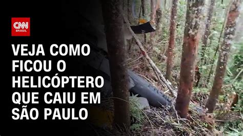 Veja Como Ficou O Helic Ptero Que Caiu Em S O Paulo Agora Cnn Youtube