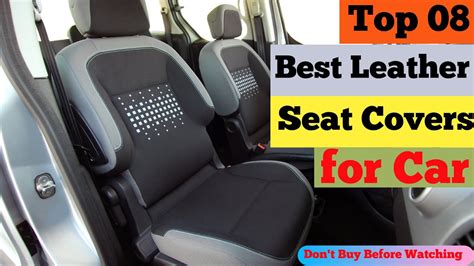 Top 8 Best Leather Seat Covers For Car In 2024 Best Car Seat Covers On The Market Youtube