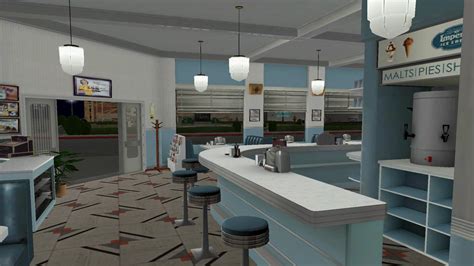 1955 Lou's Cafe - In Game - Night image - Back to the Future: Hill ...