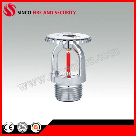 68 Degree Standard Response Upright Sprinkler For Fire Sprinkler System