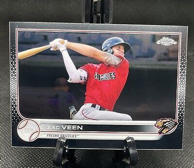 2022 Topps Pro Debut Chrome PDC 181 Zac Veen Fresno Grizzlies EBay