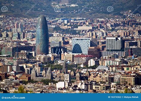 Vista Aérea De Barcelona Fotografía De Archivo Imagen 16374362