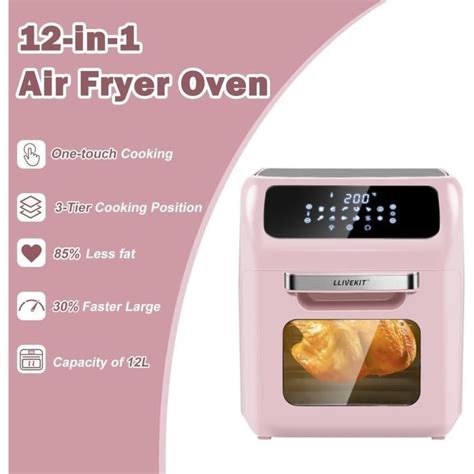 Llivekit Four Firiteuse Air L Friteuse Air Chaud Sans