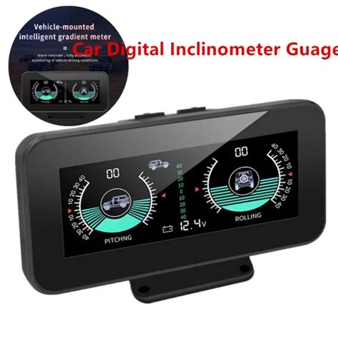 INDICATEUR D ANGLE INCLINOM TRE Automobile Avec Alarme De S Curit Pour